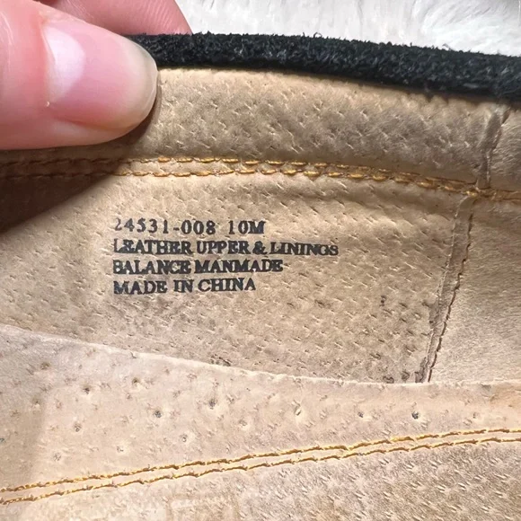 Stacy Adams black suede slip-on loafers Mens Size 10 - Picture 7 of 7